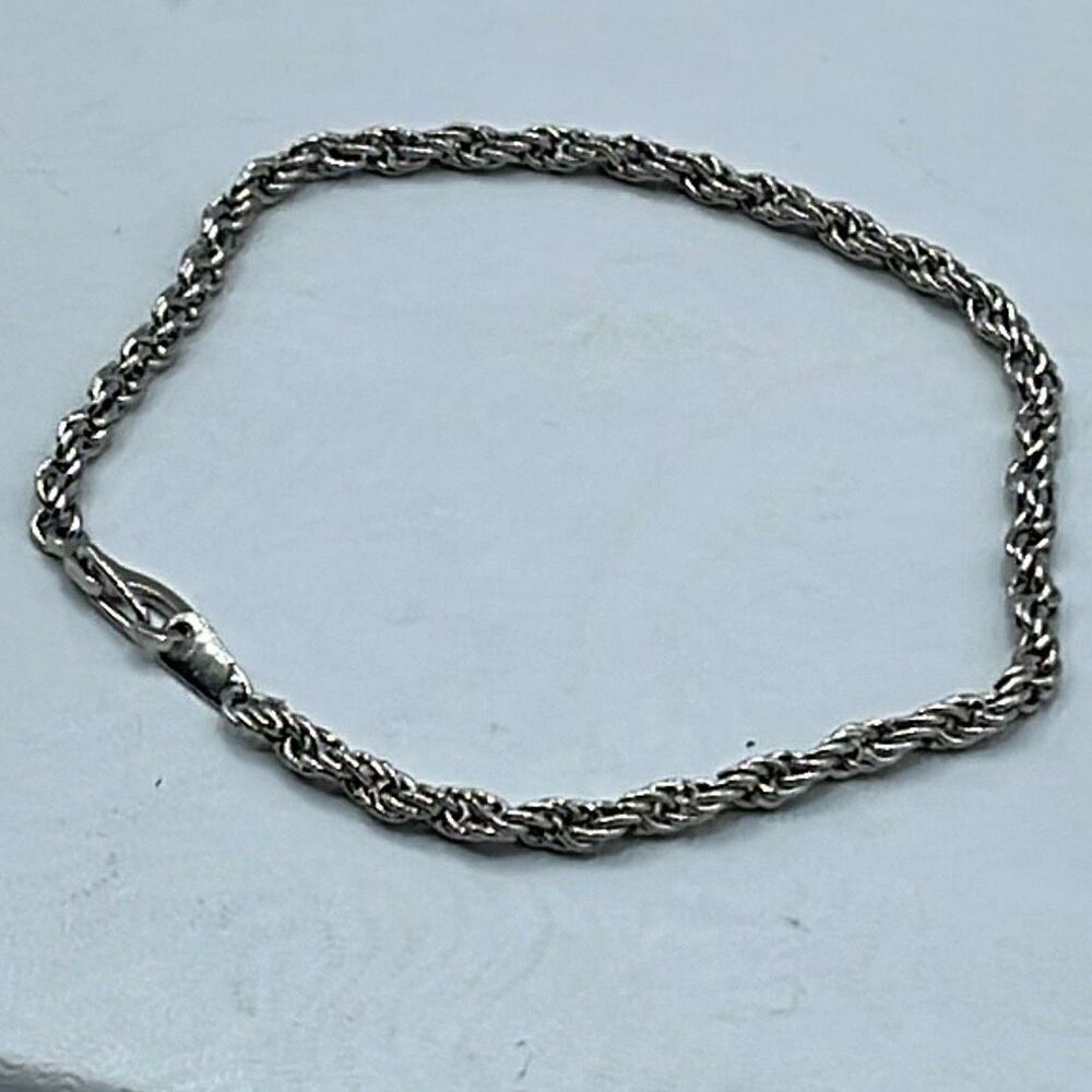 24GP twisted rope chain bracelet